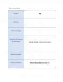 Interés Simple, Comercial y Exacto