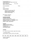 Propuesta Didactica. Espacio Curricular: Matemática