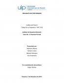 CASO DE ANÁLISIS: EMPRESA PRIVADA