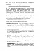 EL ESTADO: PROCESO DE FORMACIÓN, CONCEPTO Y ELEMENTOS