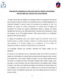 ANÁLISIS DEL DESARROLLO EVOLUTIVO QUE HA TENIDO LAS DIVERSAS INSTITUCINES DEL CODIGO CIVIL ECUATORIANo