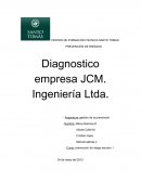 Diagnostico empresa JCM. Ingeniería Ltda
