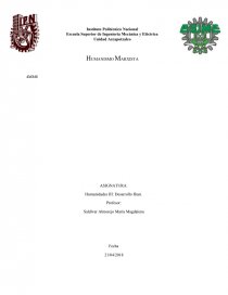 Humanismo Marxista. Página 1