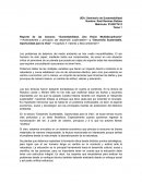 Sustentabilidad "Una visión multidisciplinaria"
