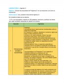 LABORATORIO 2: Agenda 21