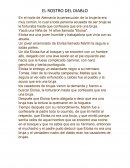 EL ROSTRO DEL DIABLO