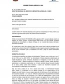 INFORME JURIDICO DEL TRAMITE ADMINISTRATIVO DE INFRACCION DEL SR. RICHARD TOLEDO CHOQUE