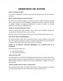 DERECHOS DE AUTOR ¿Qué es el derecho de autor?