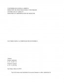 Factores para la compensación económica