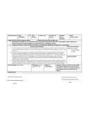 Aprendizaje E. Identifica las nociones básicas de la organización temporal para favorecer su desempeño rítmico