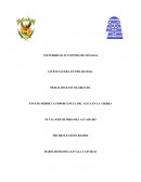 Importancia del agua en la tierra