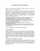 Normatividad en el area de publicidad