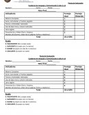 Pauta de Evaluación Cuaderno de Lenguaje y Comunicación 3 año A y B