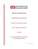 La Descentralización Administrativa en la Universidad Pedagógica Nacional