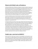 Futbol sala en Honduras