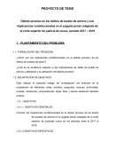 El debido proceso en el delito de lavado de activos de la corte superior de justicia cusco