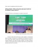 Analisis noticia economia