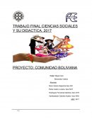 COMUNIDAD BOLIVIANA