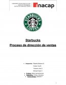 Starbucks Proceso de dirección de ventas