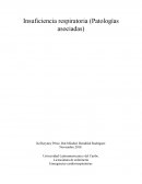 Insuficiencia respiratoriaInsuficiencia respiratoria (Patologías asociadas)