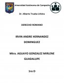 Ensayo de Contratos Romanos