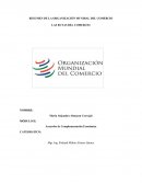 RESUMEN DE LA ORGANIZACIÓN MUNDIAL DEL COMERCIO LAS RUTAS DEL COMERCIO