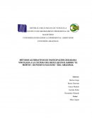 MÉTODOS ALTERNATIVOS DE PARTICIPACIÓN CIUDADANA VINCULADA A LA CULTURA DEL RECICLAJE EN EL BARRIO “EL MOÑITO”