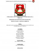 IMPLEMENTACION DE CÉSPED EN LA UNIDAD EDUCATIVA PARTICULAR