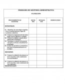 PROGRAMA DE AUDITORIA ADMINISTRATIVA -PLANEACION-