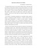 Ejercicio de escritura de Arte Africano
