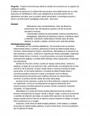 Disgrafía : Trastorno funcional que afecta la calidad de la escritura en su aspecto de realización gráfica