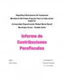 Contribucion parafiscal