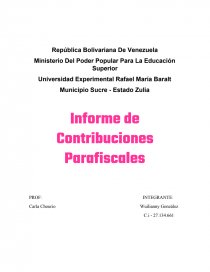 Contribucion parafiscal. Página 1