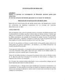 INVESTIGACION DE MERCADO bebidas gaseosas