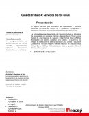 Guía de trabajo 4: Servicios de red Linux