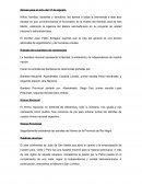 Acto escolar 17 de Agosto