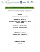 Proyecto GUARDERÍA PARA HIJOS DE MADRES Y PADRES UNIVERSITARIOS