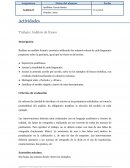 Trabajo: Análisis de fraseo