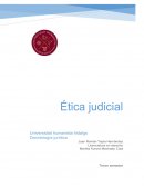 Deontologia juridica. El juez