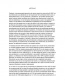 ARTICULO presupuesto general