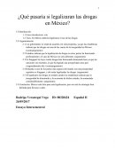 Como afecta económicamente las drogas en México