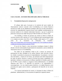 METODOLOGÍA PROYECTO DE APRENDICES TECNOLOGÍAS FASE ANÁLISIS – ESTUDIOS PRELIMINARES, PREFACTIBILIDAD. Página 3