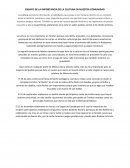 ENSAYO DE LA IMPORTANCIA DE LA CULTURA EN NUESTRA COMUNIDAD