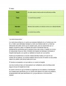 El relato sobre la lectura de la noche boca arriba. Título “La noche boca arriba “