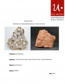 Identificación de Rocas Sedimentarias en muestra de mano