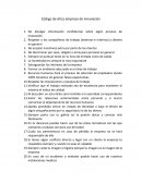 Código Etico en una empresa