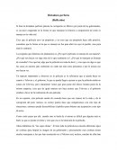 Dictadura perfecta (Reflexión)