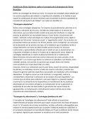 Análisis de Alicia Gutiérrez sobre el concepto de Estrategias de Pierre Bourdieu