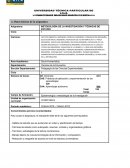 PLAN DOCENTE DE ASIGNATURAS DE REDISEÑO