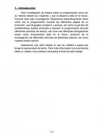 El origen de la programacion. Página 1